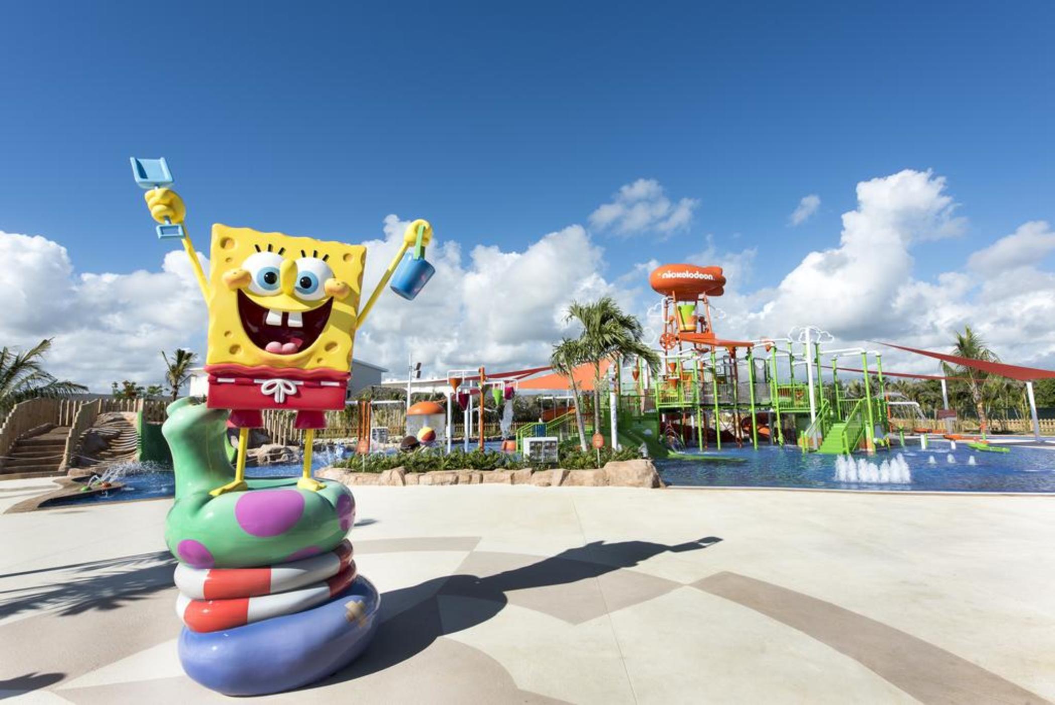 Nickelodeon Hotels & Resorts Punta Cana Exterior foto SpongeBob SquarePants at the water park
