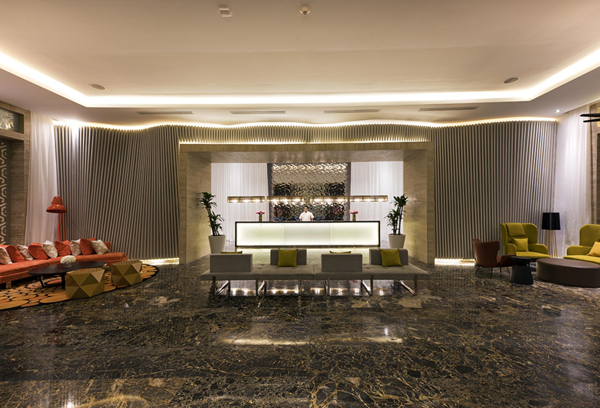 Nickelodeon Hotels & Resorts Punta Cana Exterior foto The lobby of the hotel