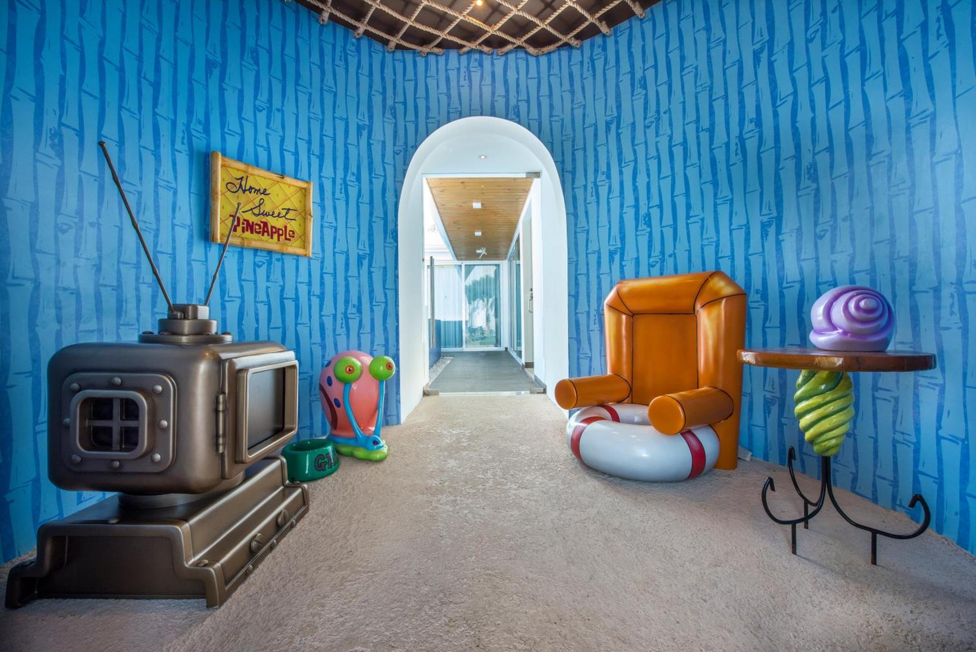 Nickelodeon Hotels & Resorts Punta Cana Exterior foto The interior of the SpongeBob Suite